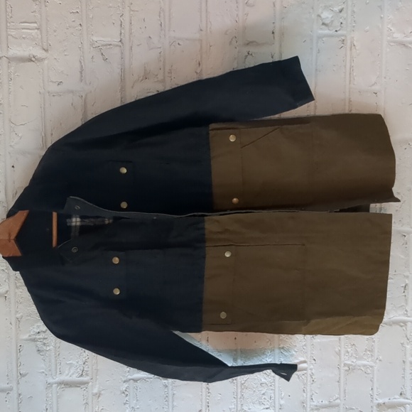 J Crew Color block Utility Field Coat - Picture 1 of 9